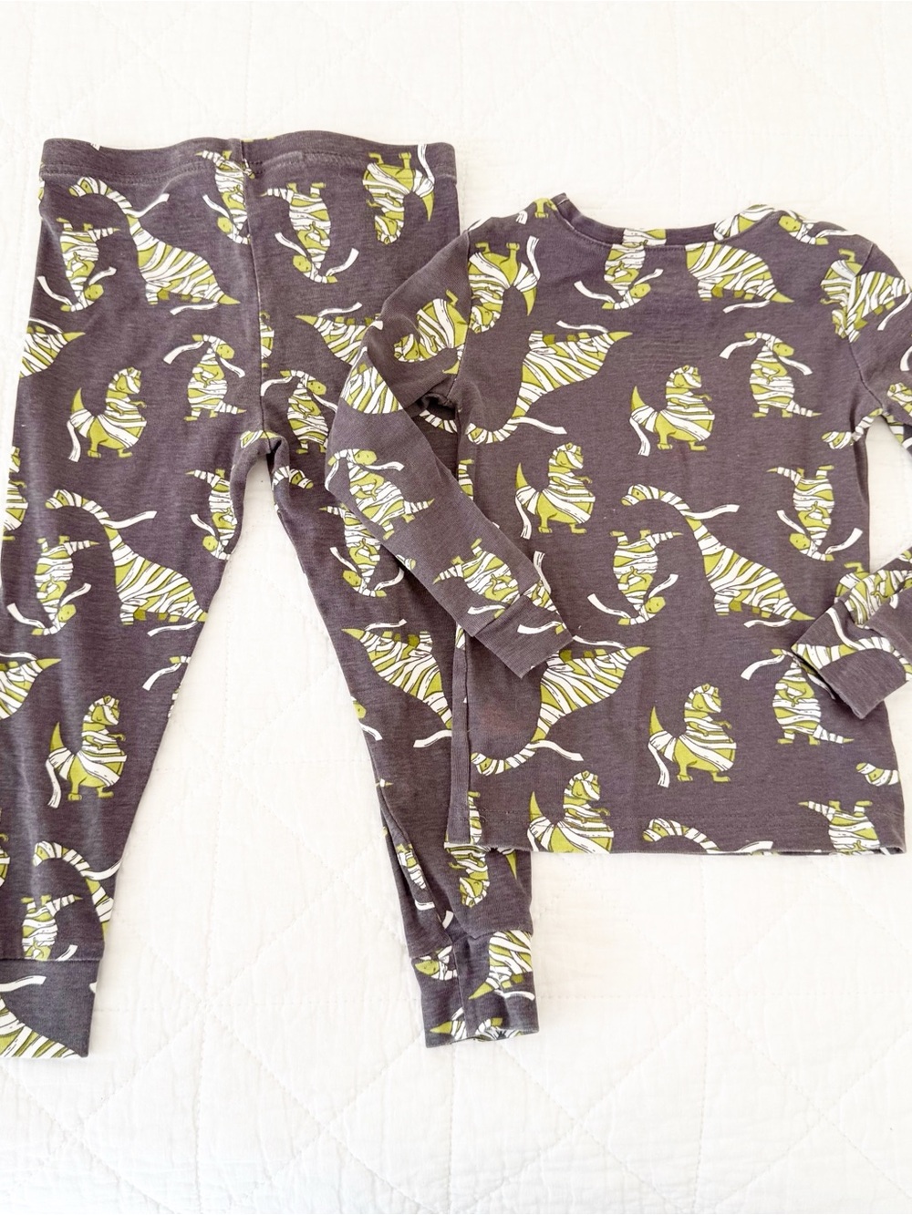 3T Kids Tommy Bahama Mummy Dinosaur Pajama Set Halloween - Picture 4 of 4